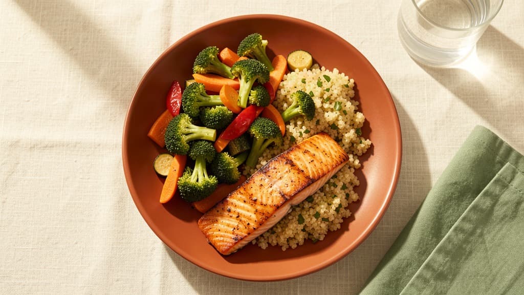 The Plate Method for Steady Blood Sugar